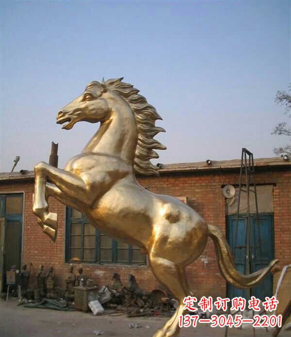 广东奔马铜雕 (4)