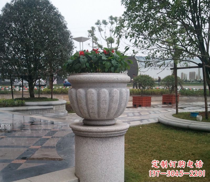 广东精美大理石花盆