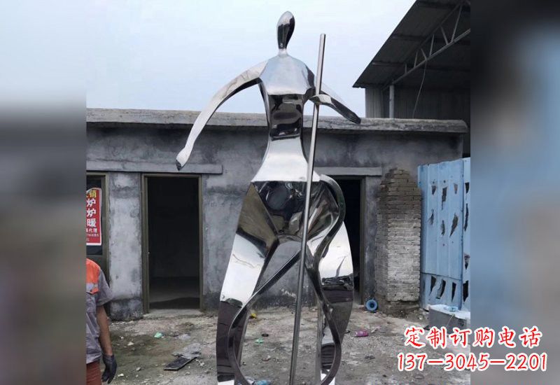 广东精致的不锈钢大提琴雕塑