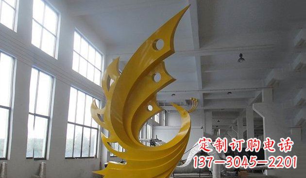 广东不锈钢凤凰雕塑——给生活添彩