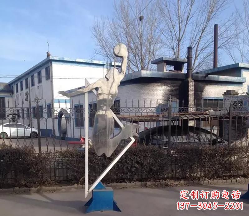 广东制作不锈钢高尔夫雕塑