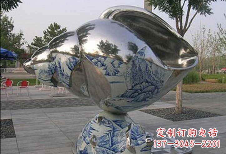 广东不锈钢海螺雕塑艺术的精美结晶