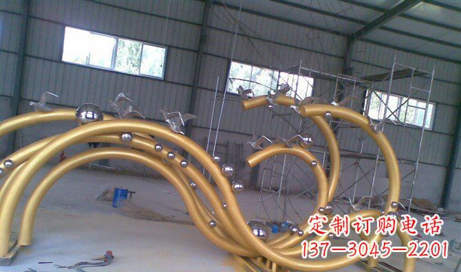 广东海鸥景观以不锈钢雕塑点亮海岸