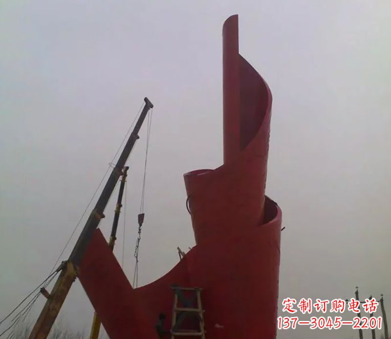 广东不锈钢火炬雕塑