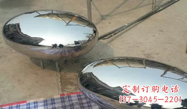 广东不锈钢鸡蛋蛋雕塑