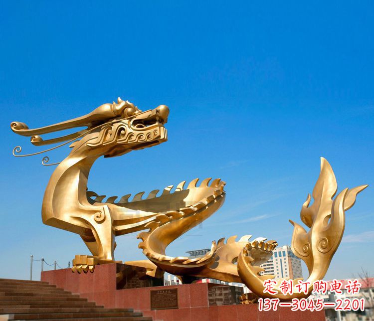 广东不锈钢金龙——雕塑之美