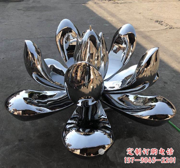 广东不锈钢莲花雕塑