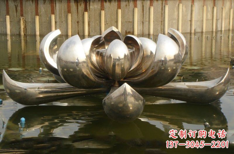 广东不锈钢莲花喷泉雕塑艺术精品的传承