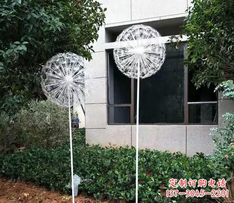 广东不锈钢蒲公英雕塑绚丽多彩