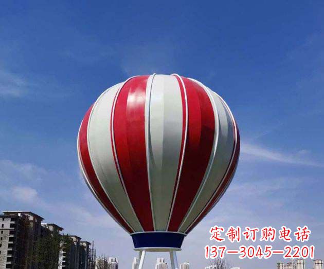 广东不锈钢热气球景观雕塑
