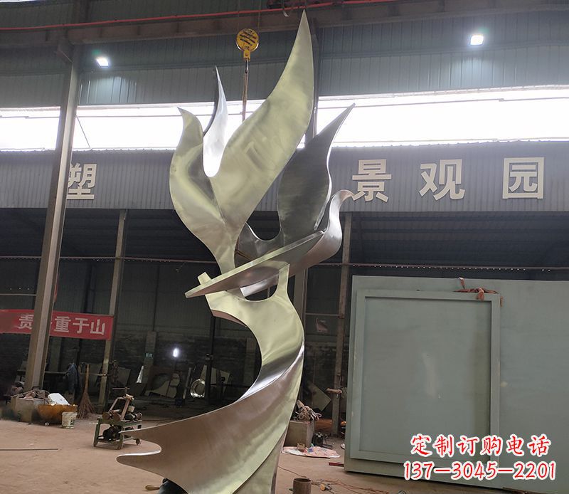 广东不锈钢天鹅雕塑传承自然之美