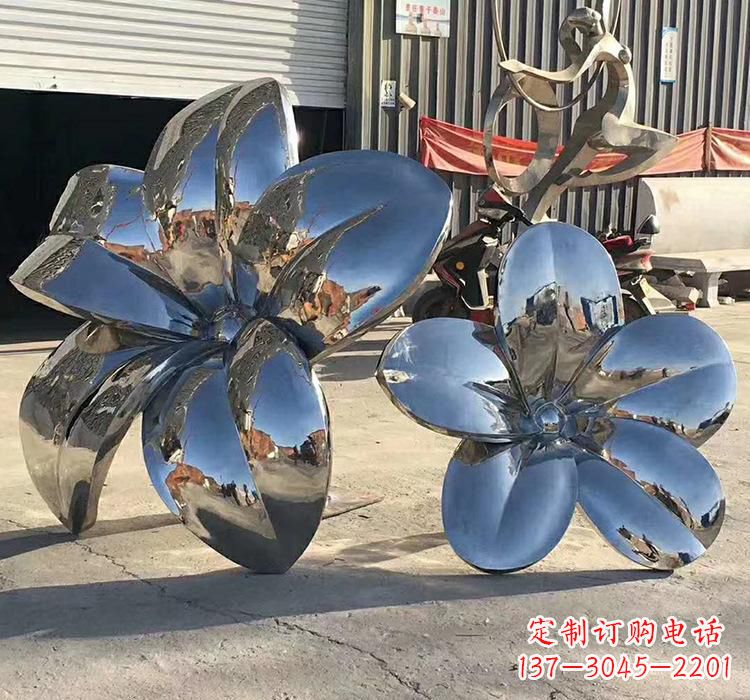 广东不锈钢荷花雕塑美丽又耐用