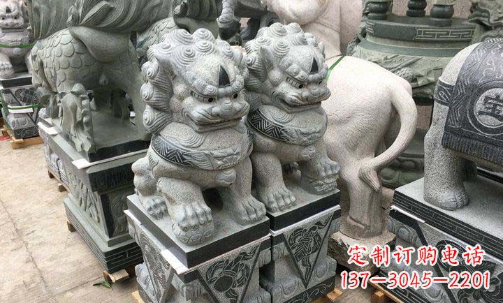 广东瑞士狮子门口雕塑