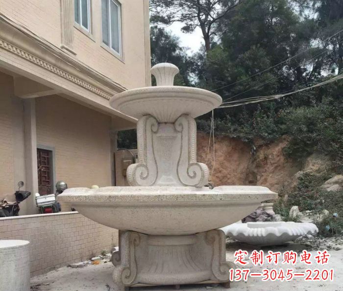 广东大理石大型喷泉石雕_2