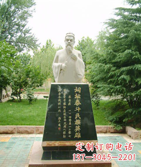 广东古代名人雕塑,荟萃中国文化