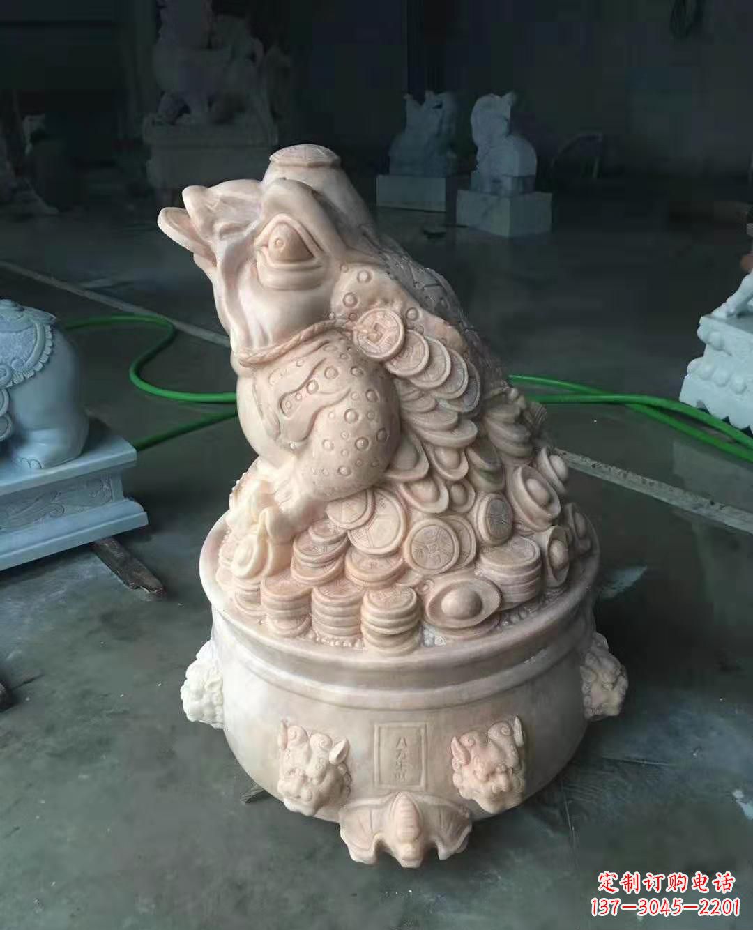 广东精致石雕动物雕塑