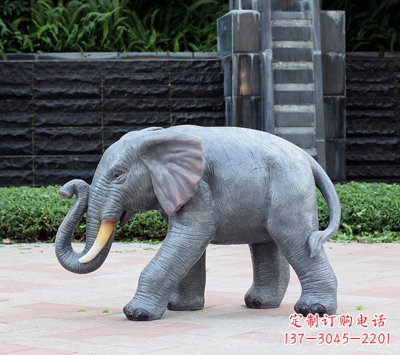 广东大象 石雕雕塑