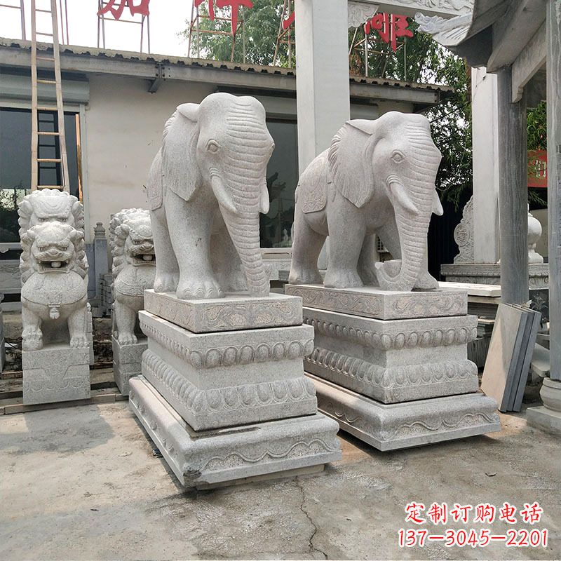 广东大象石材喷水雕塑