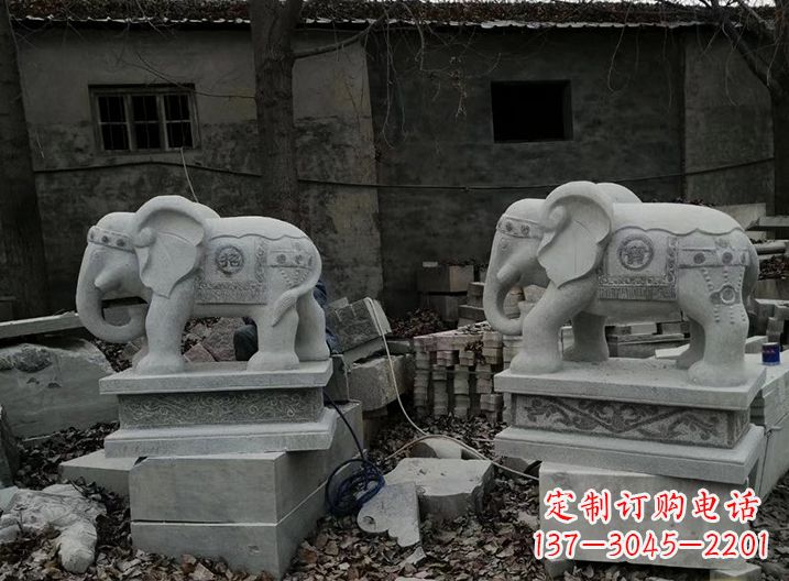 广东精美大象雕塑,传承经典之美