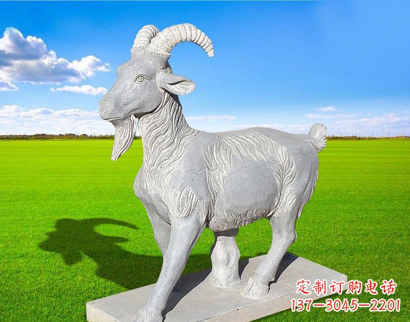 广东中领雕塑以动物形态展现的艺术石雕