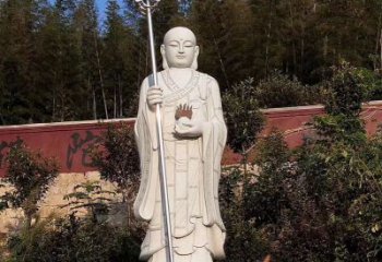 广东地藏王佛像石雕户外摆件广场景观雕塑