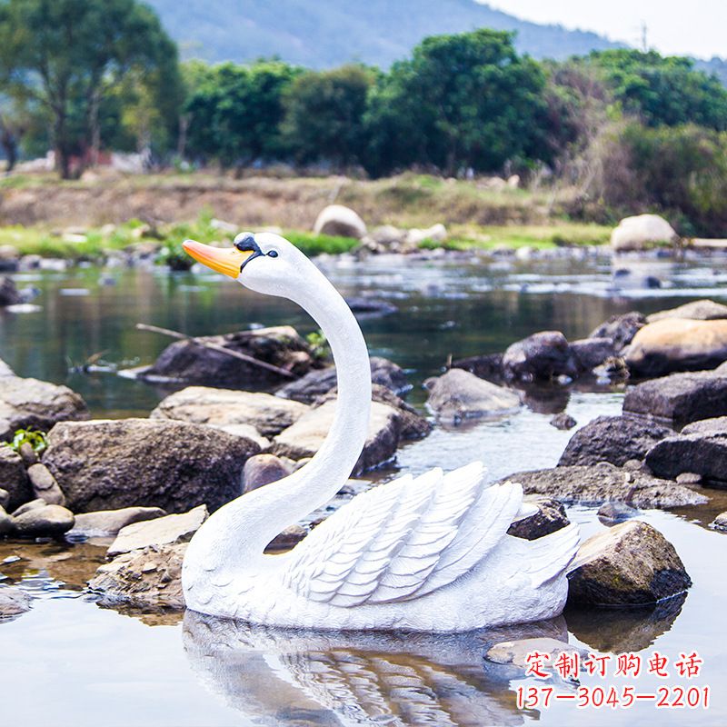 广东臻选天鹅雕塑，给你绝美的家庭美学