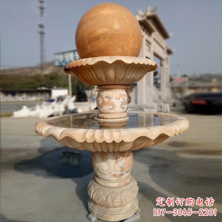 广东风水球石雕塑