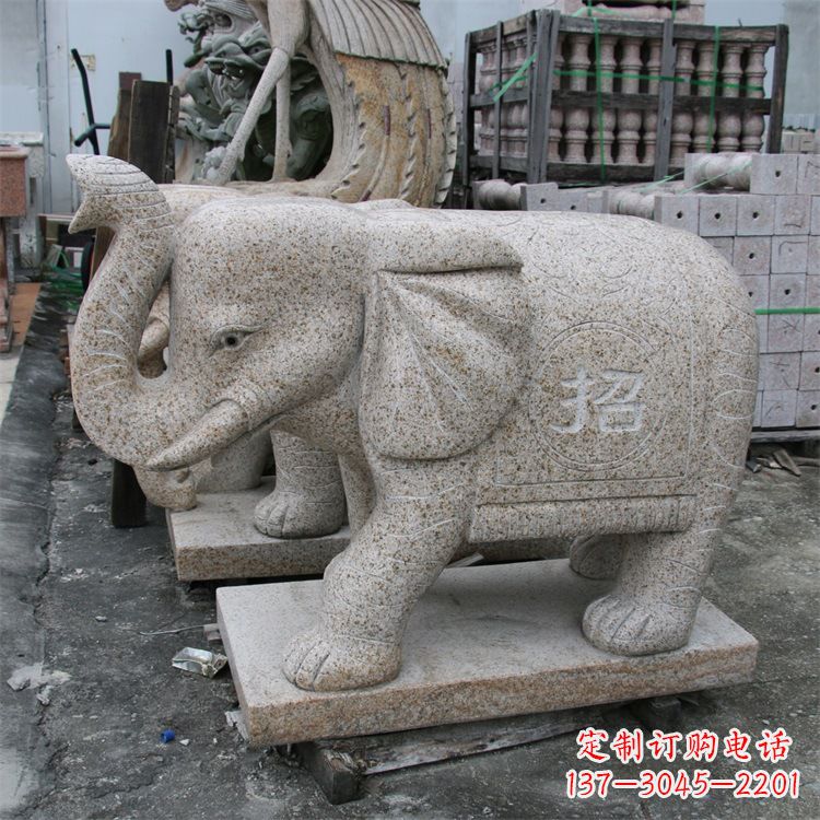 广东唯美大象雕塑