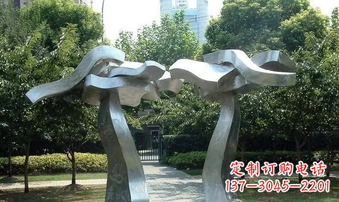 广东不锈钢拱门定制雕塑