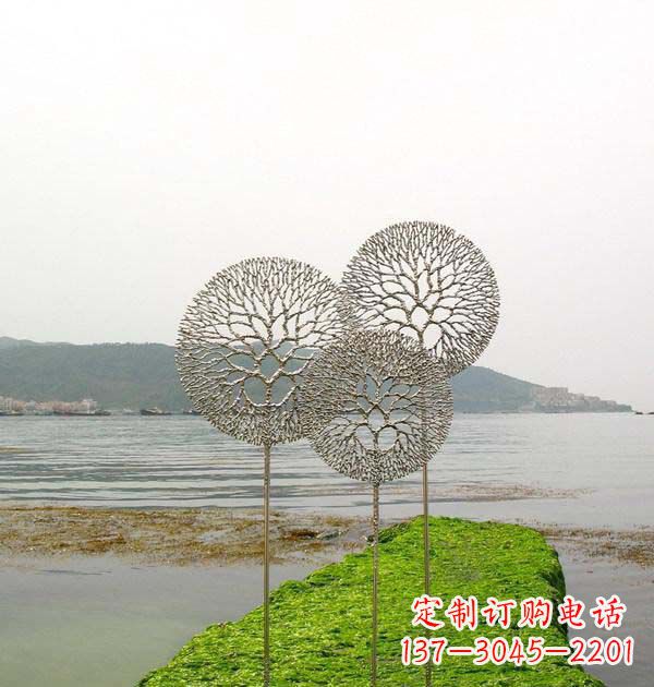 广东 迷人的不锈钢蒲公英雕塑