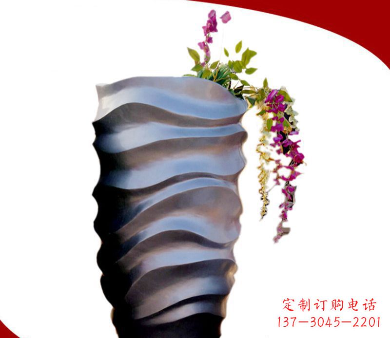 广东领雕塑花盆景观雕塑
