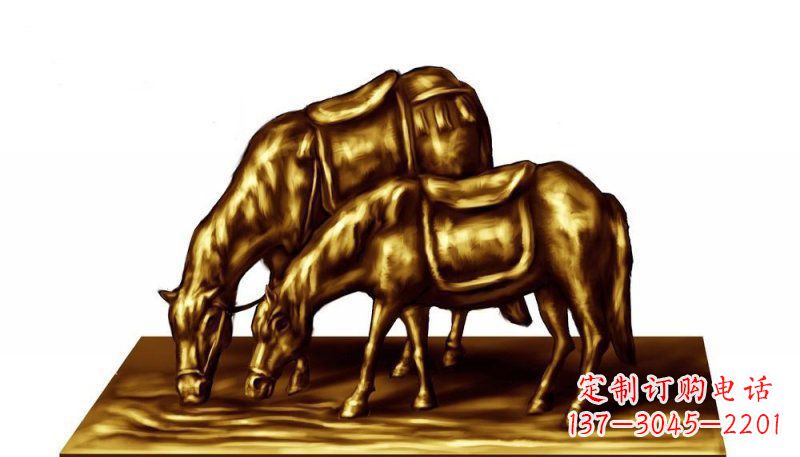 广东中领雕塑精美铜制动物雕塑