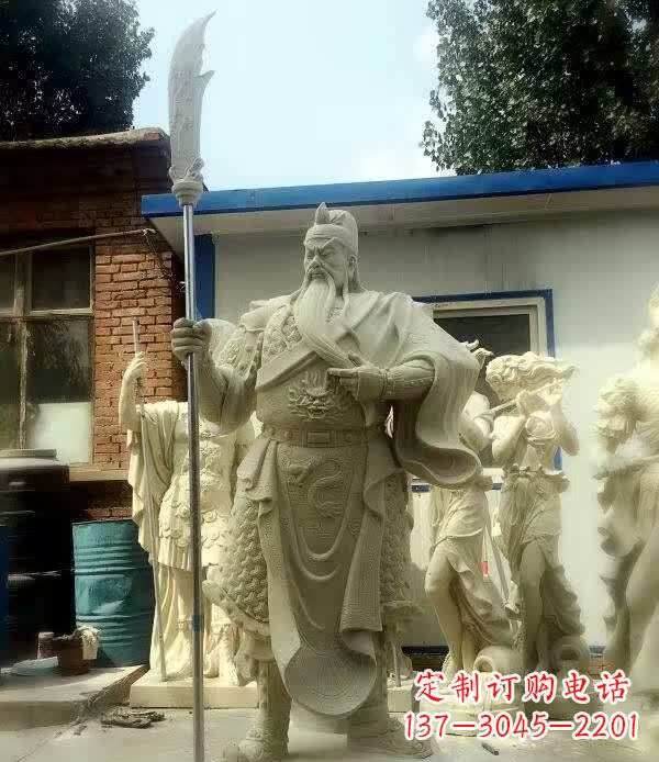 广东古代关公石雕