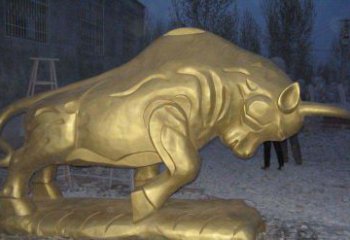 广东拓荒牛铜雕—瑰丽壮观的动物雕塑