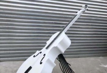 广东精致不锈钢大提琴雕塑