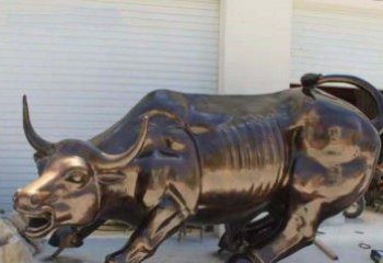 广东广场华尔街铜牛动物铜雕-优质的动物铜雕定制
