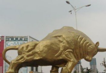 广东拓荒牛铜雕塑-充满历史气息的精美雕塑