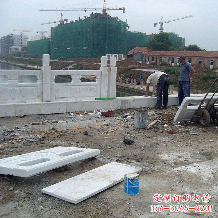 广东河道石栏杆雕塑-做出精美的石景艺术