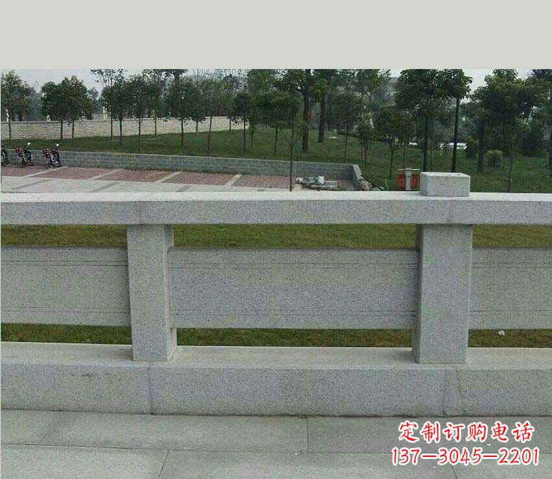 广东护城河大理石栏杆石雕_2
