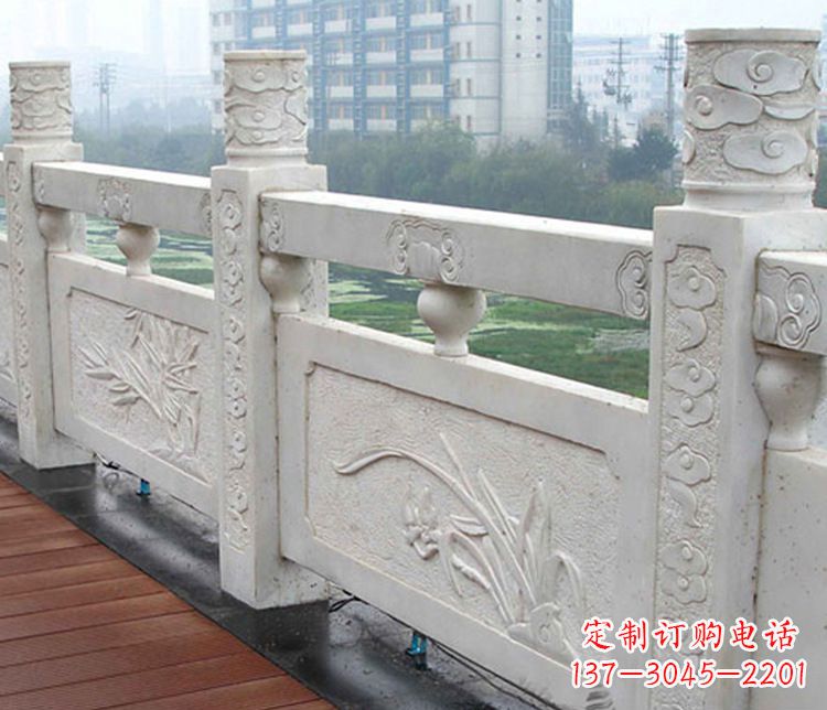 广东精巧雕刻,优质大理石栏板石雕