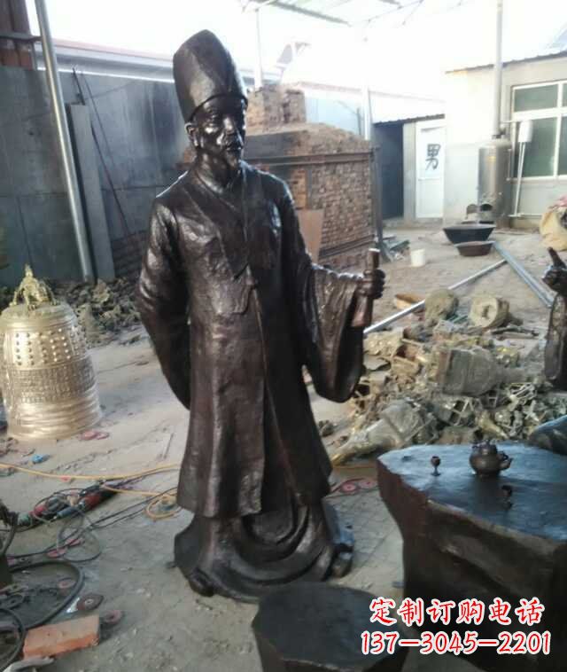 广东精美雕塑，展现古代名医李时珍的传奇