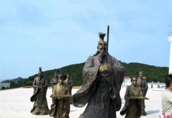 广东中领雕塑——汉武帝刘彻祭天情景雕塑