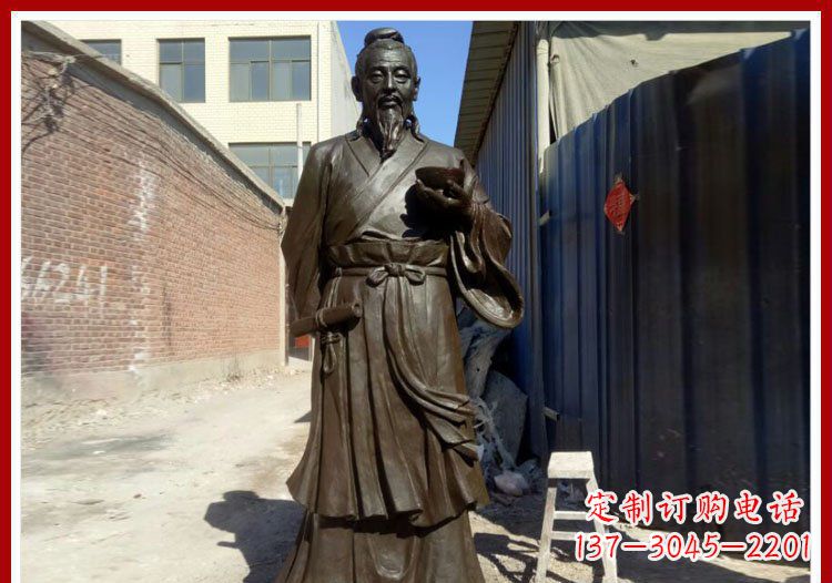 广东中领雕塑的精品杜康铜雕将传统文化与现代工…