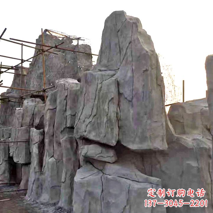 广东水泥塑石假山雕塑