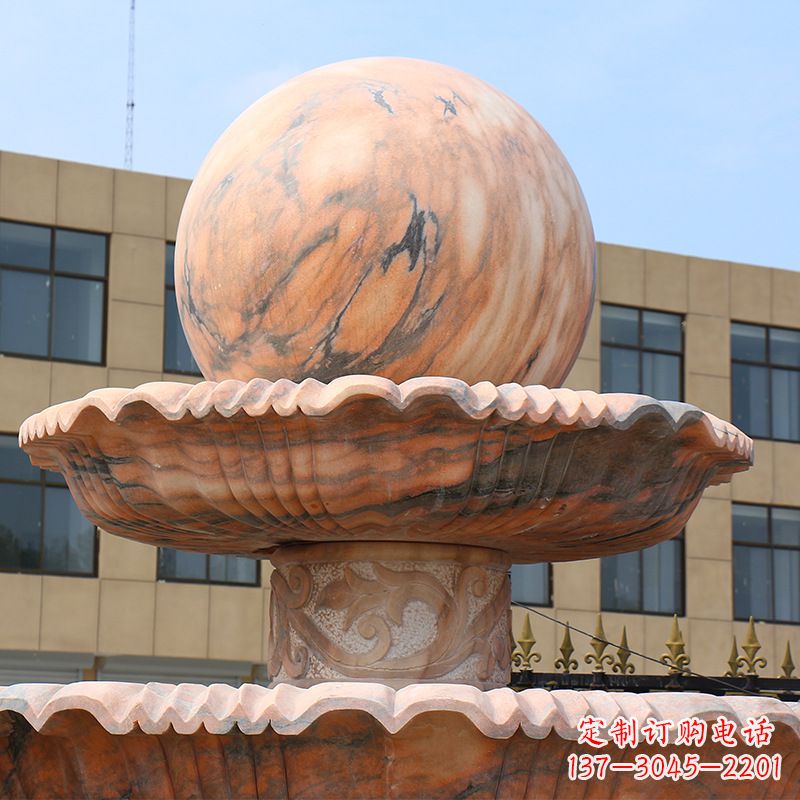 广东四平石材风水球