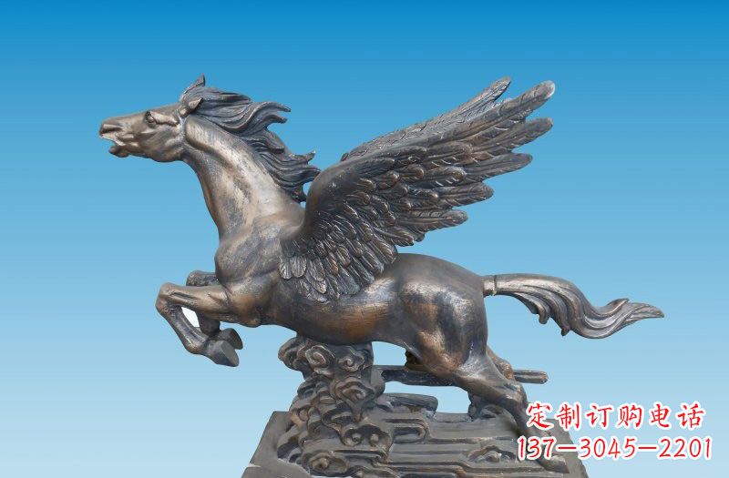 广东铜雕飞马222