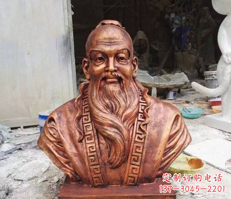 广东铜雕古代孙思邈人物雕塑