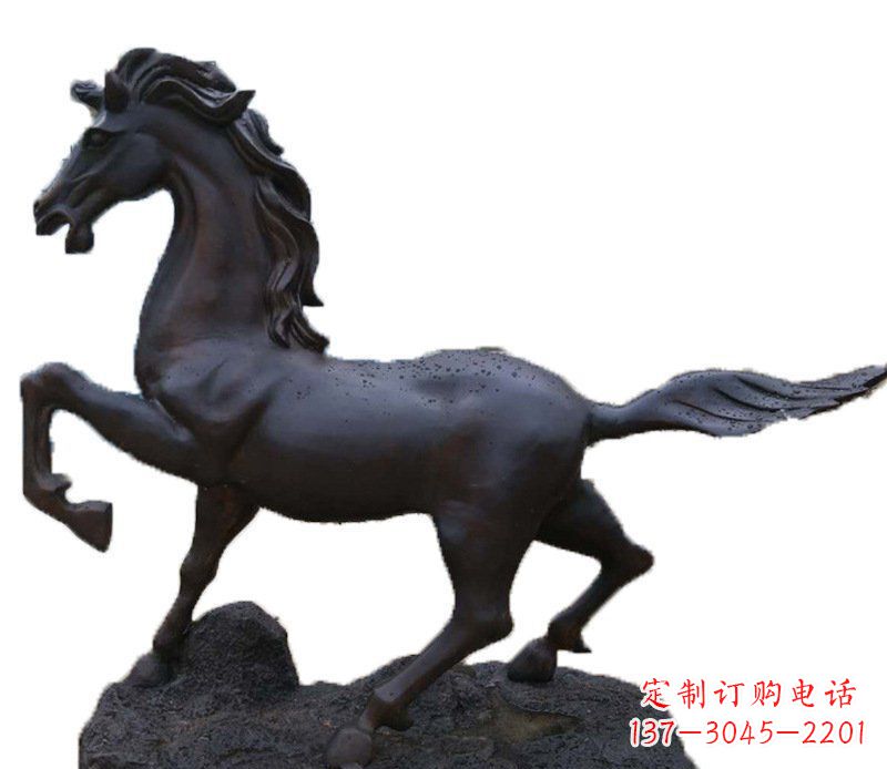 广东铜雕马动物雕塑