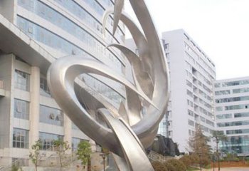 广东企业海浪景观雕塑