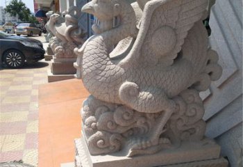 广东珠江朱雀——精美古典雕塑摆件